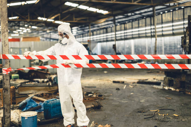 Professional Odor Removal technician working in Edgar, NE
